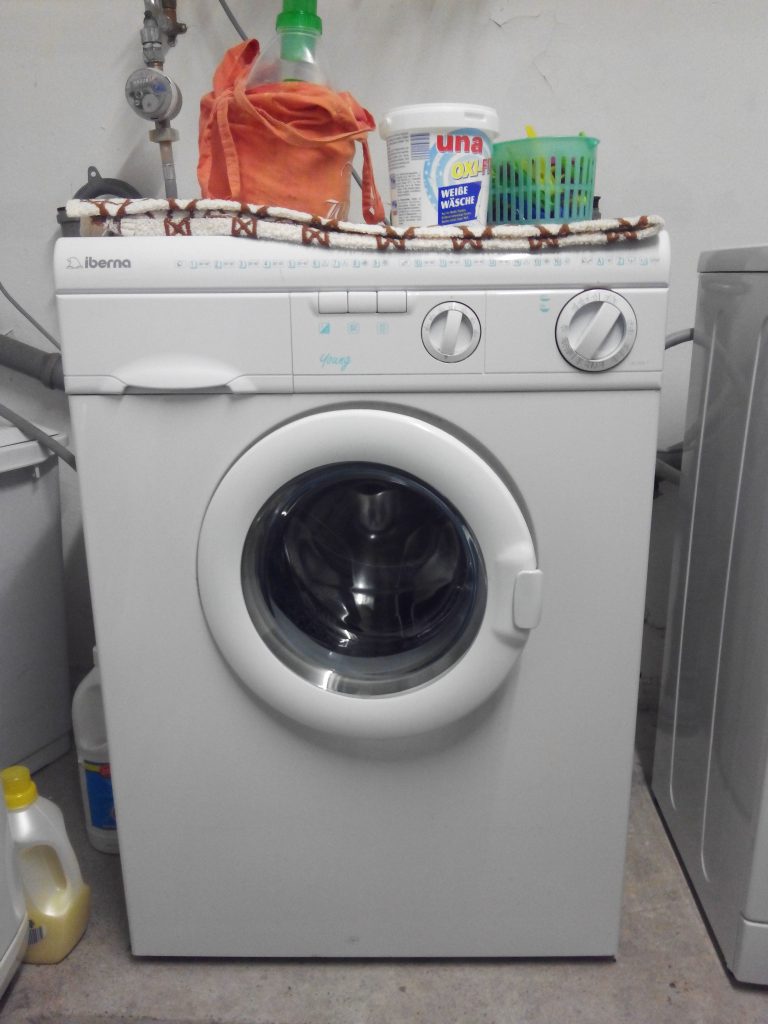 Top-load washer with agitator